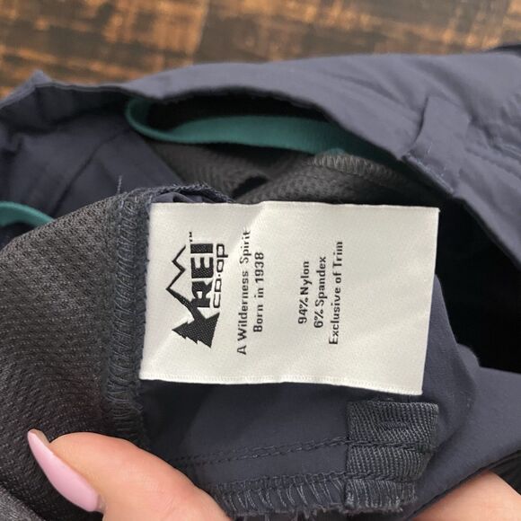 Rei Women’s Ripstop Cargo Pants Size 10 Navy blue Hiking Trailing Outdoor 206 - Picture 5 of 7